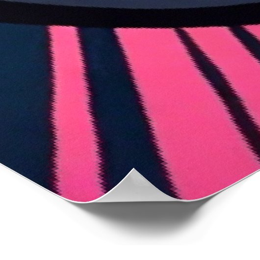 Neon Emotions: Glitch in the Grid Poster (Hoek)