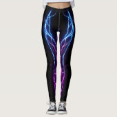 Neon Energy Flow Leggings Gym Workout Actieve Kled (Voorkant)