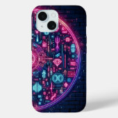 Neon Enigma Case-Mate iPhone Case (Achterkant)