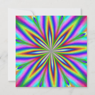 Neon Explosie Kaart
