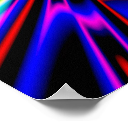 Neon Explosion Poster (Hoek)