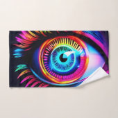 Neon Eye Dream Bad Handdoek (Handdoek)