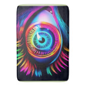 Neon Eye Dream Badmat (Voorkant Verticaal)