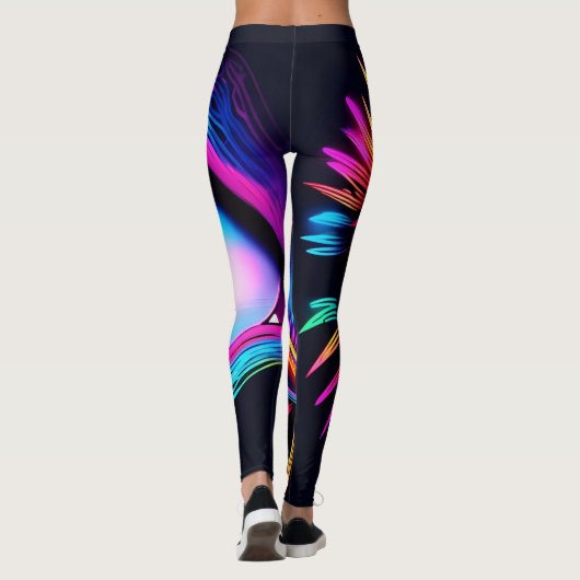 Neon Eye Dream Leggings (Achterkant)