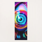 Neon Eye Dream Yogamat (Achterkant)