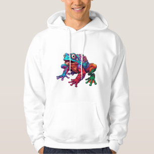 Neon Eye Kikker Carnaval Hoodie