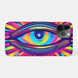 Neon Eye van de kosmos Case-Mate iPhone Case