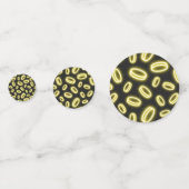 Neon Falling Gold Confetti (Achterkanten)