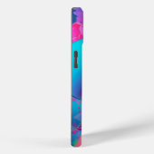 Neon Fantasy Floral Portret Case-Mate iPhone Case (Achterkant / Rechts)