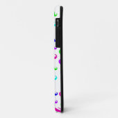 Neon felkleurige snor 5 hoesje (Achterkant/links)