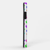 Neon felkleurige snor 5 hoesje (Achterkant/rechts)