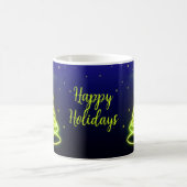 Neon Festive Trees Mug Koffiemok (Center)
