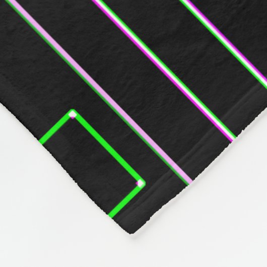Neon Fiesta Fleece Blanket (Hoek)