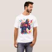 Neon Fighter T-shirt (Voorkant volledig)