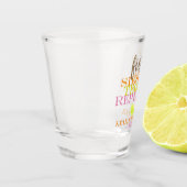 Neon Final Fiesta Bachelorette Party Shot Glass Glas (Links)