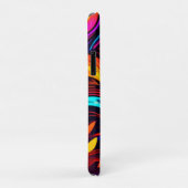 Neon Fire Design met vurige iconen Case-Mate iPhone Case (Achterkant/rechts)