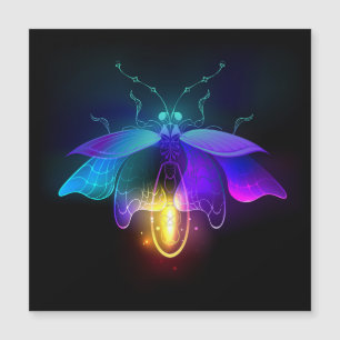 Neon Firefly op zwart