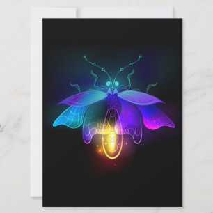 Neon Firefly op zwart Aankondiging