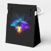 Neon Firefly op zwart Bedankdoosjes (Achterkant)
