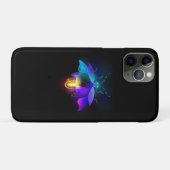 Neon Firefly op zwart Case-Mate iPhone Case (Achterkant (horizontaal))