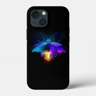 Neon Firefly op zwart Case-Mate iPhone Case