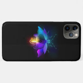 Neon Firefly op zwart Case-Mate iPhone Case (Achterkant (horizontaal))