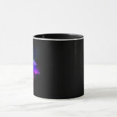 Neon Firefly op zwart Mok (Midden)
