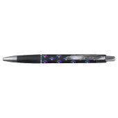 Neon Firefly op zwart Pen (Achterkant)