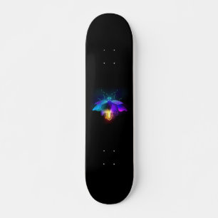 Neon Firefly op zwart Persoonlijk Skateboard