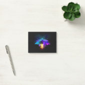 Neon Firefly op zwart Post-it® Notes (Kantoor)