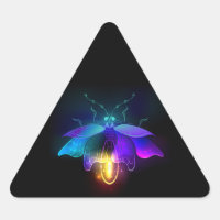 Neon Firefly op zwart