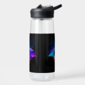 Neon Firefly op zwart Waterfles (Links)