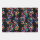 Neon Fireworks Inpakpapier Vel (Voorkant)