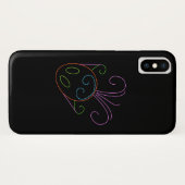 Neon Fish Case-Mate iPhone Case (Achterkant (horizontaal))