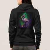 Neon Flamingo Vegas Glam Hoodie 🔥🥂 (Achterkant)