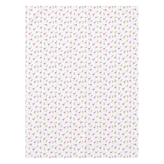 Neon Flamingos 2 2 Tafelkleed (Voorkant)