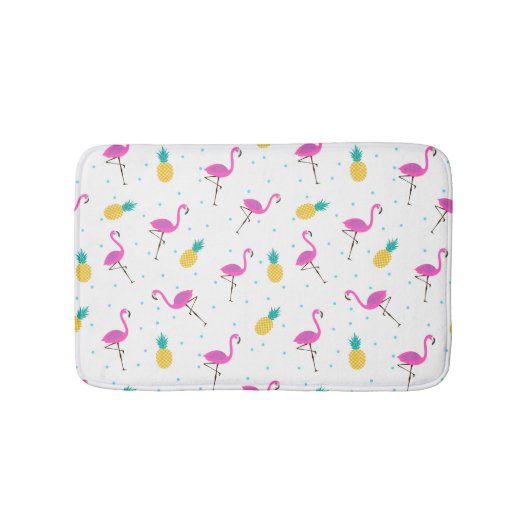 Neon Flamingos 2 Badmat (Voorkant)