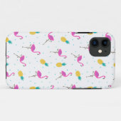 Neon Flamingo's 2 Case-Mate iPhone Case (Achterkant (horizontaal))