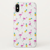 Neon Flamingos 2 Case-Mate iPhone Case (Achterkant)