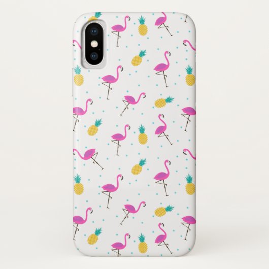 Neon Flamingos 2 Case-Mate iPhone Case (Achterkant)