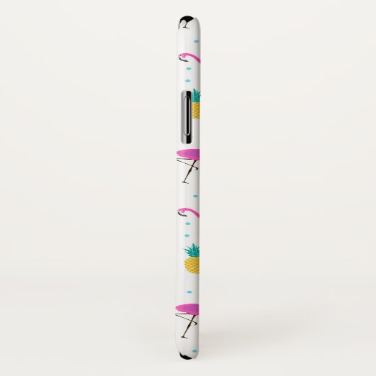 Neon Flamingos 2 Case-Mate iPhone Case (Achterkant / rechts)