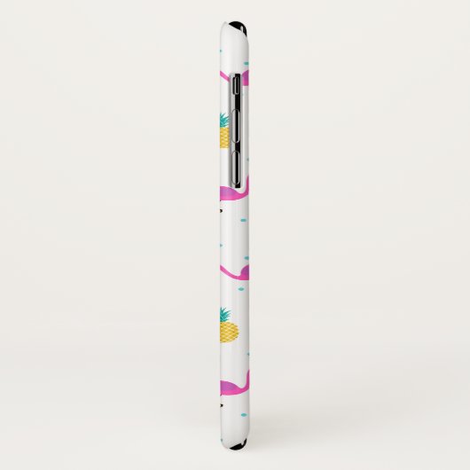 Neon Flamingos 2 Case-Mate iPhone Case (Achterkant/links)