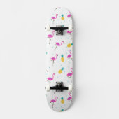 Neon Flamingos 2 Skateboard (Voorkant)