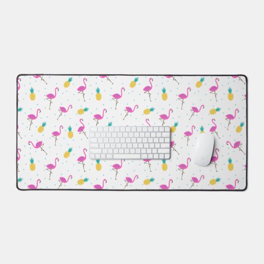 Neon Flamingos Bureaumat (Keyboard & Muis)