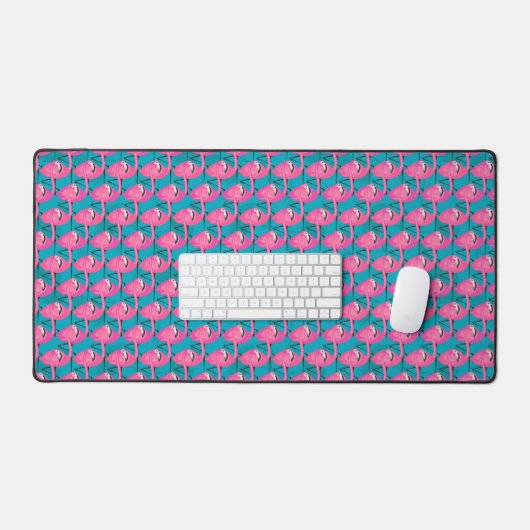 Neon Flamingos Bureaumat (Keyboard & Muis)