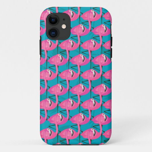 Neon Flamingos Case-Mate iPhone Case (Achterkant)