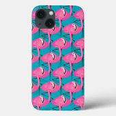 Neon Flamingos Case-Mate iPhone Case (Achterkant)