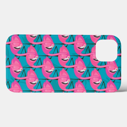 Neon Flamingos Case-Mate iPhone Case (Achterkant (horizontaal))
