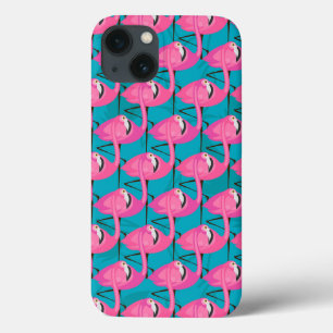 Neon Flamingos Case-Mate iPhone Case
