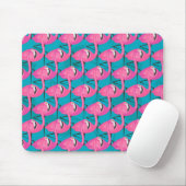Neon Flamingos Muismat (Met muis)